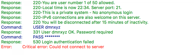 Resolver o Erro 530 no FileZilla [Atualizado 2025]